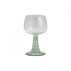 Nordal - Gorm Wineglass, Light Green Stem