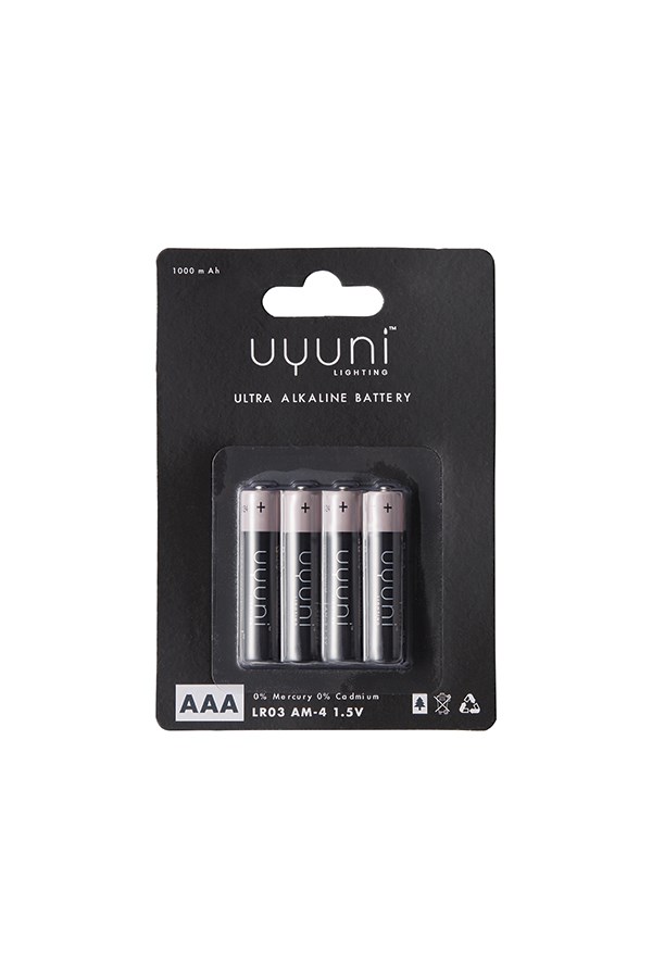Uyuni - Aaa Batteri 4-Pack , 1,5V, 1000Mah