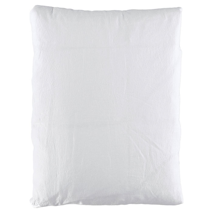 Gripsholm tvättat påslakan i linne vitt 150x210 cm